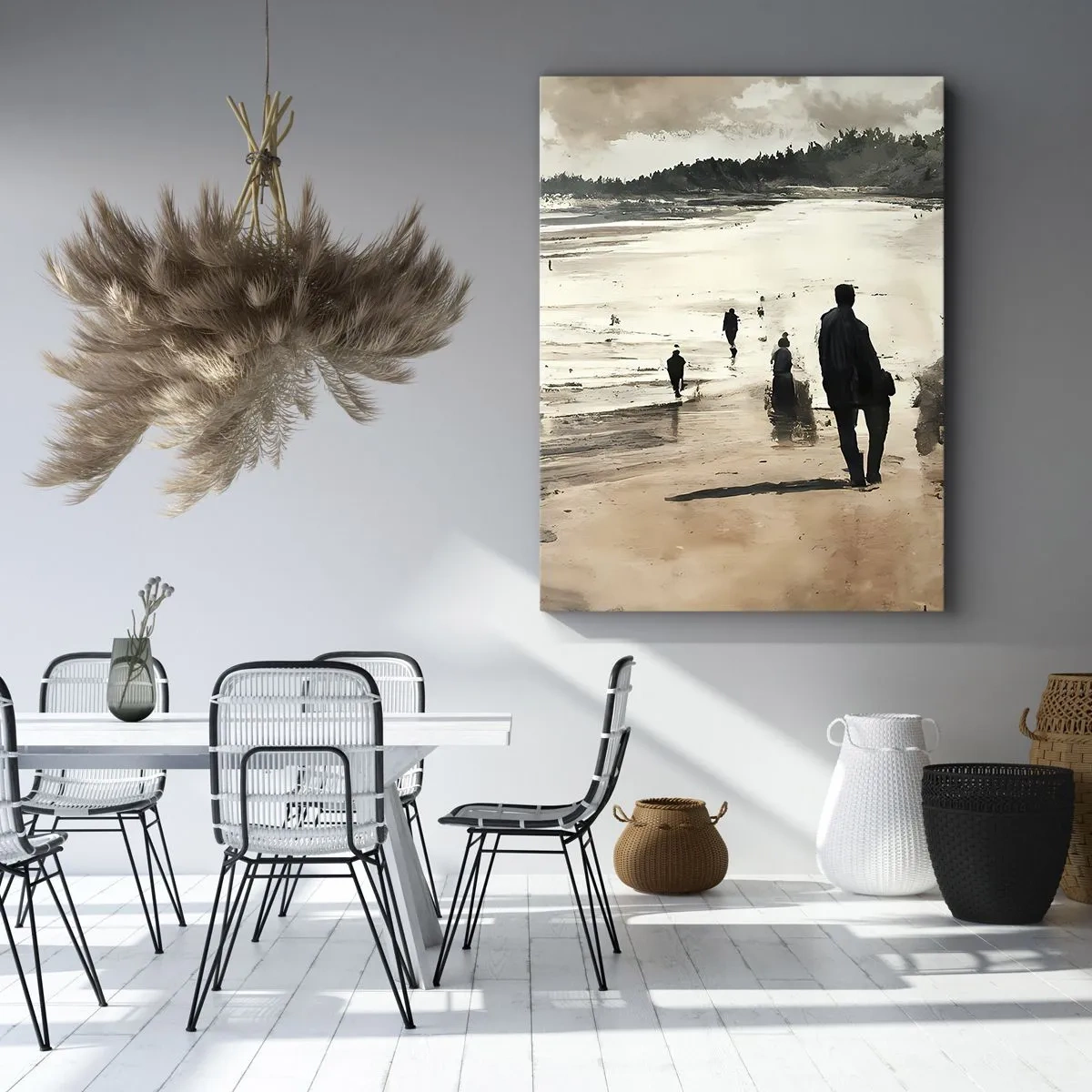 Canvas picture - Summoned - 55x100 cm