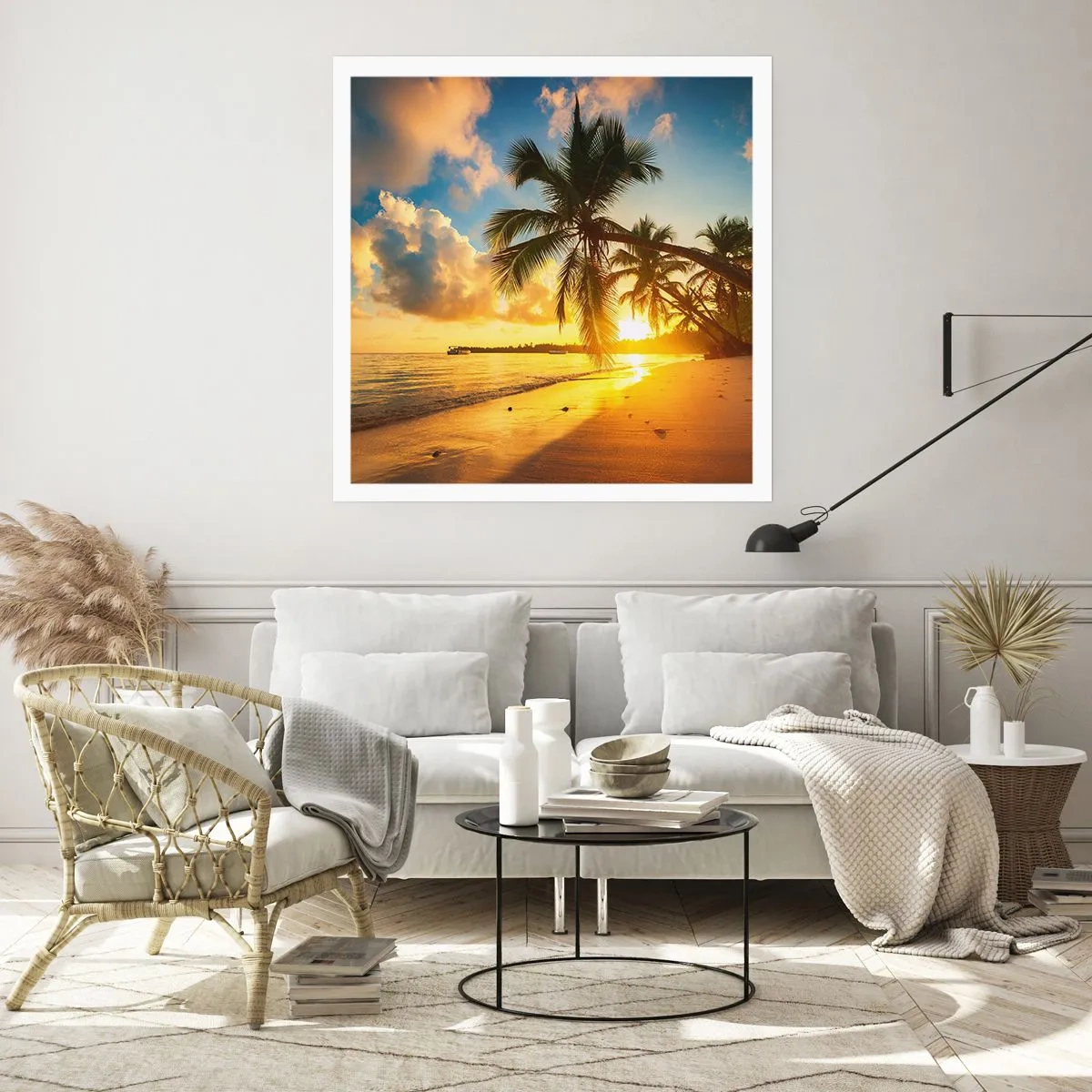 Poster - Caribbean Dream - 40x40 cm
