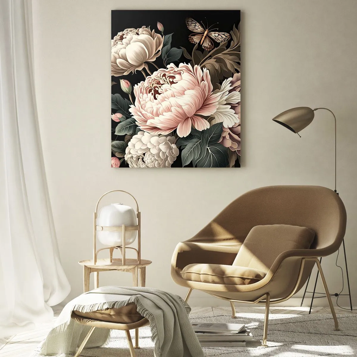 Glass picture - Baroque Style - 80x120 cm