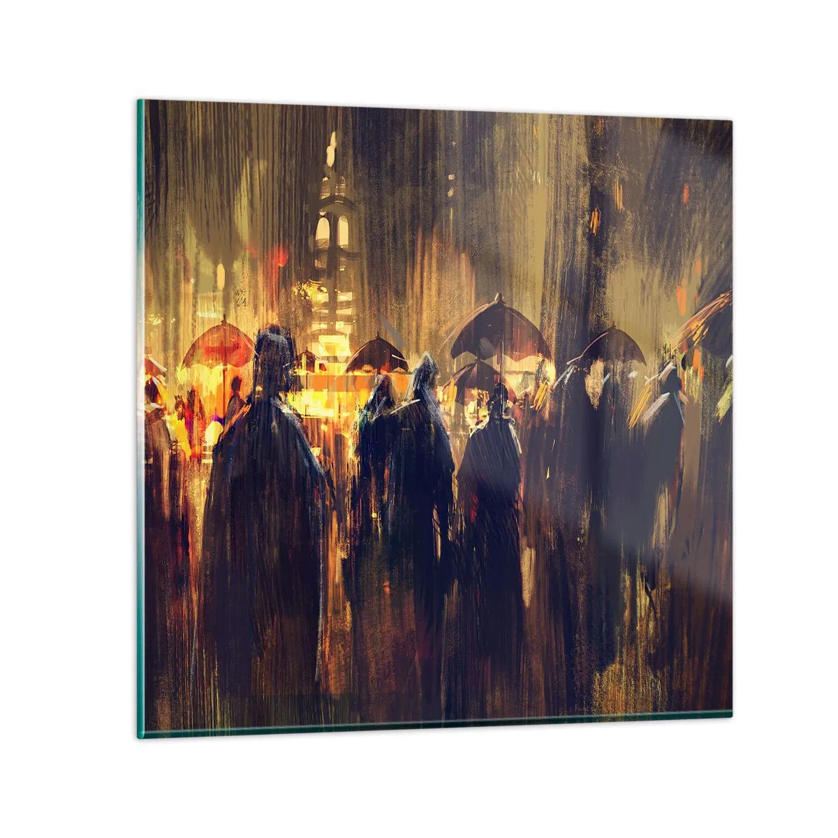 Glass picture - Followers of the Rain - 50x50 cm