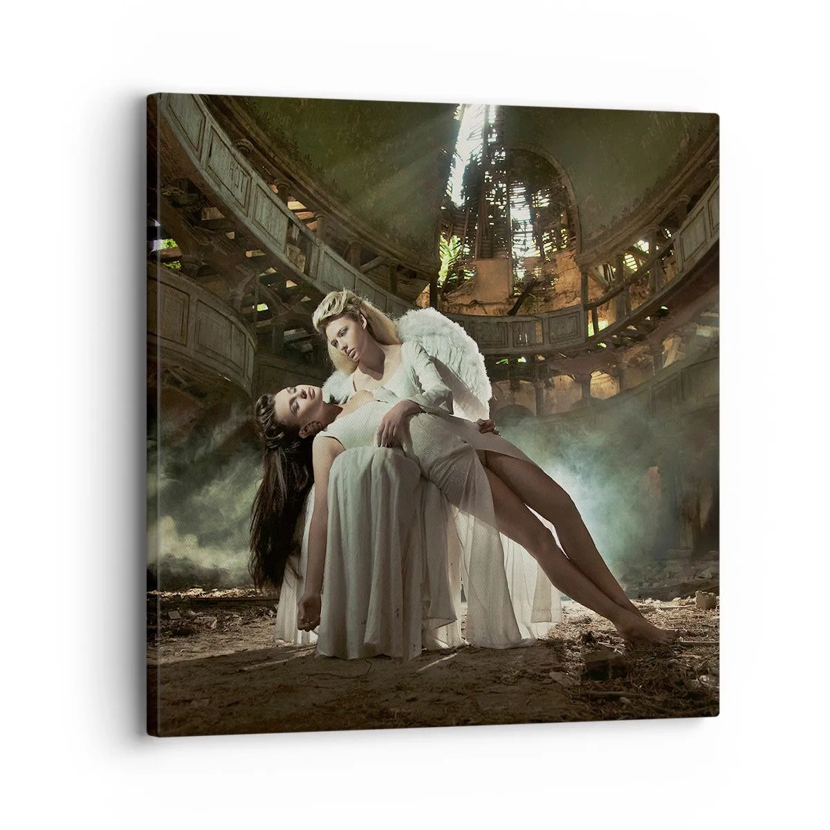 Canvas picture - Spirit of Old Theatre - 30x30 cm