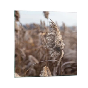 Glass picture - Time to Fly with the Wind - 60x60 cm