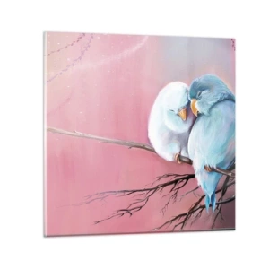 Glass picture - What Can We Add? - 70x70 cm