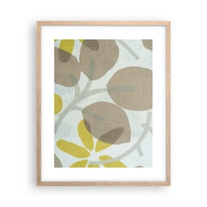 Poster in light oak frame - Composition in Full Sunlight - 40x50 cm