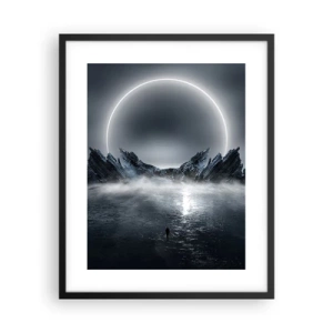 Poster in black frame - The End of a Story - 40x50 cm
