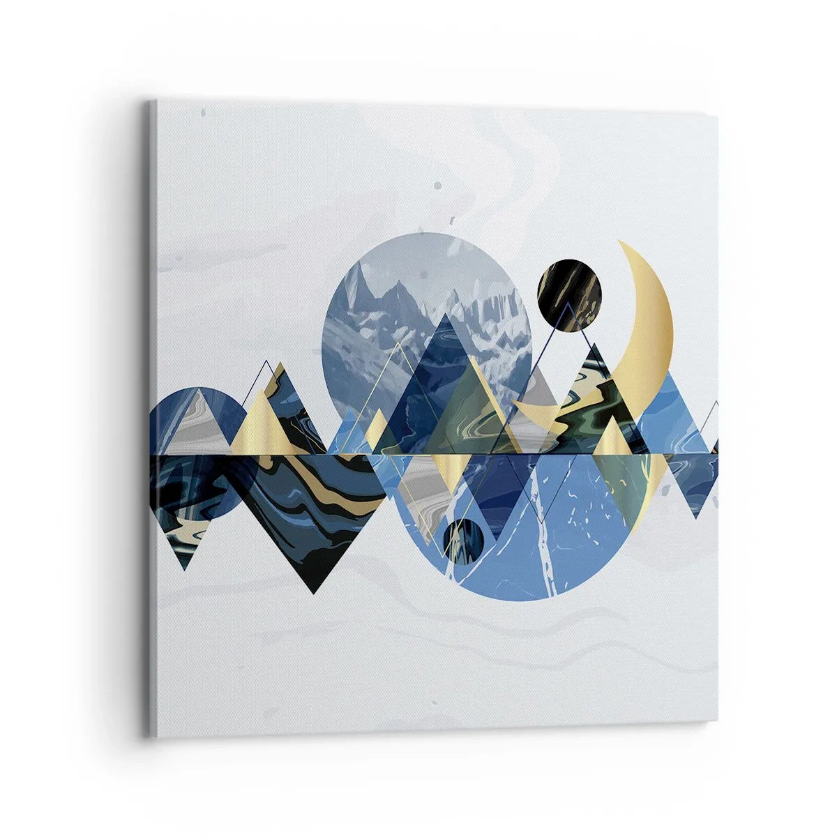 Canvas picture - Geometrical Landscape - 70x70 cm