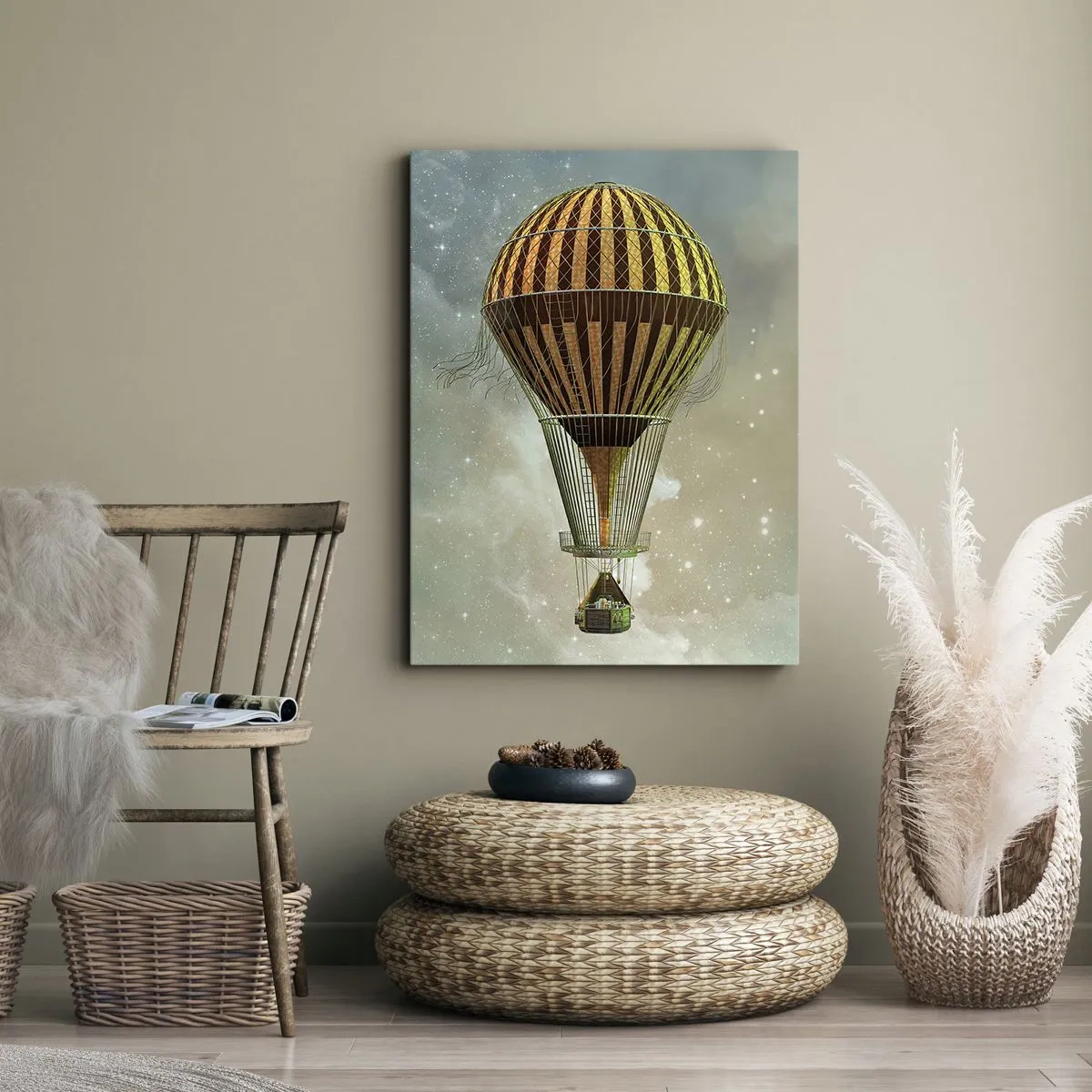 Canvas picture - Pioneer Flight - 70x100 cm