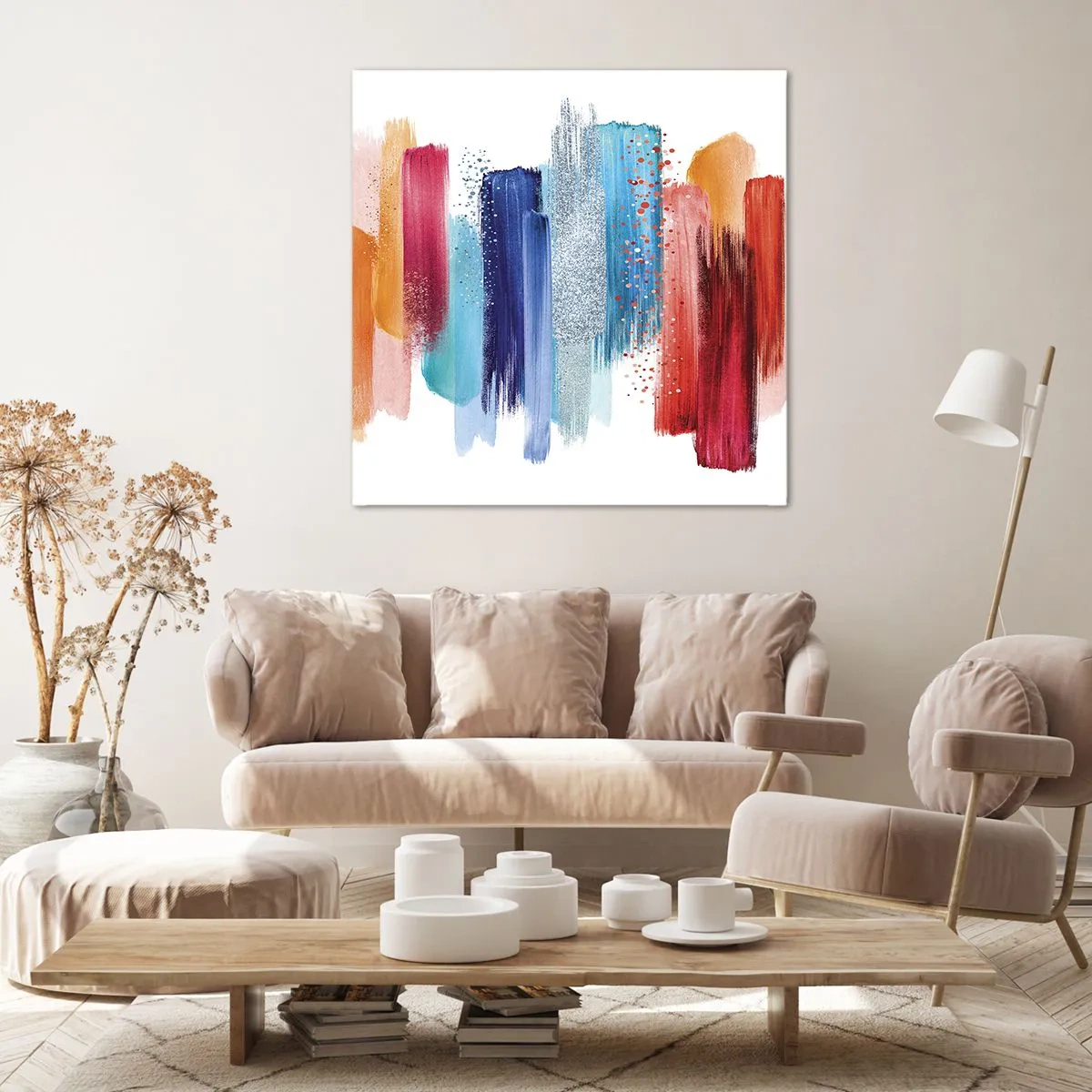 Canvas picture - Up and Down - 60x60 cm