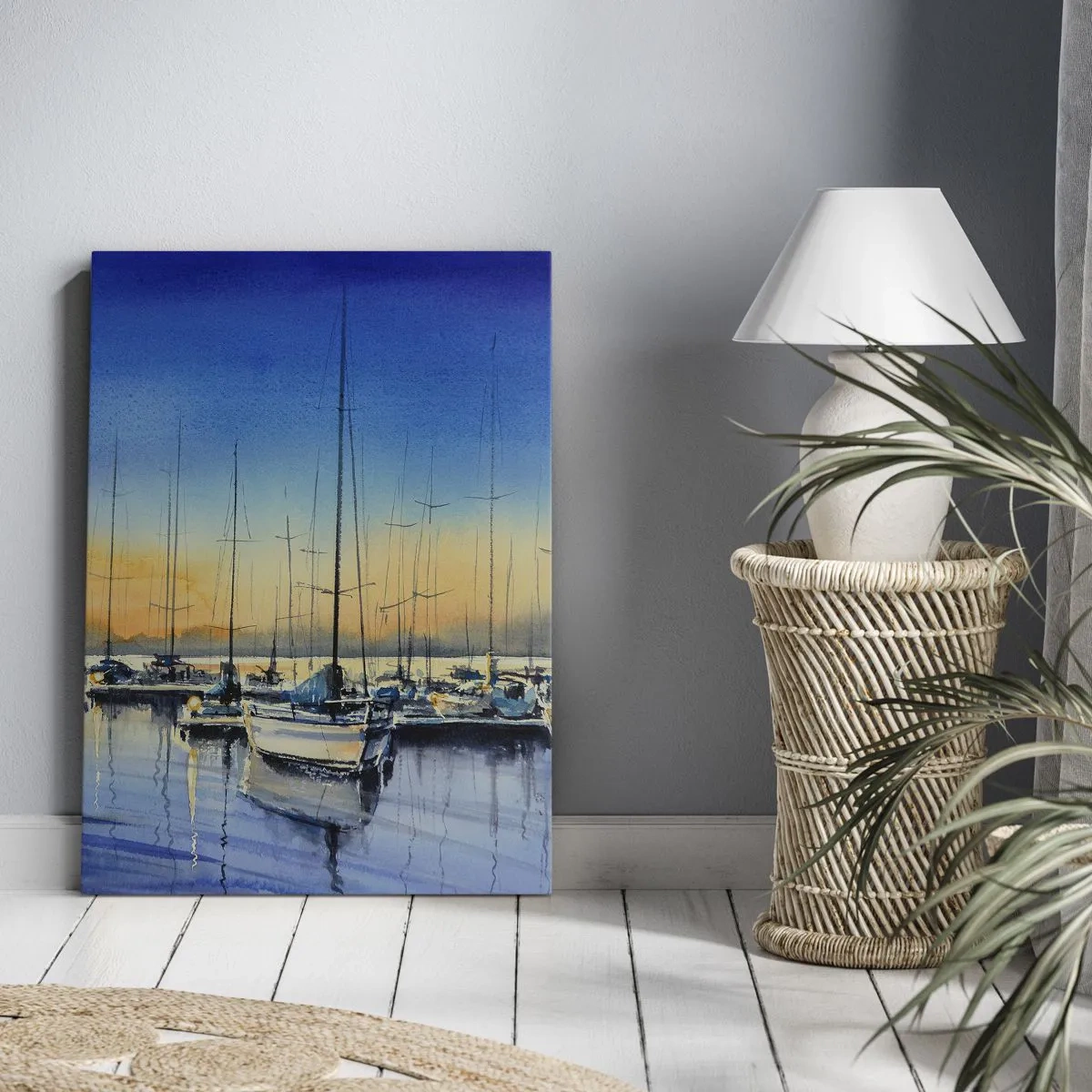 Canvas picture - The End of a Good Day - 55x100 cm