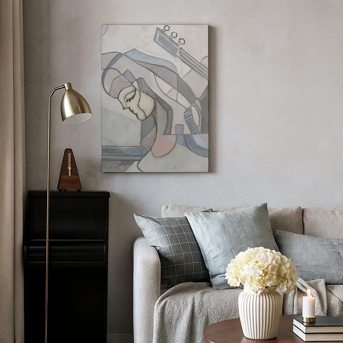 Canvas picture - Ruled by Music - 50x70 cm