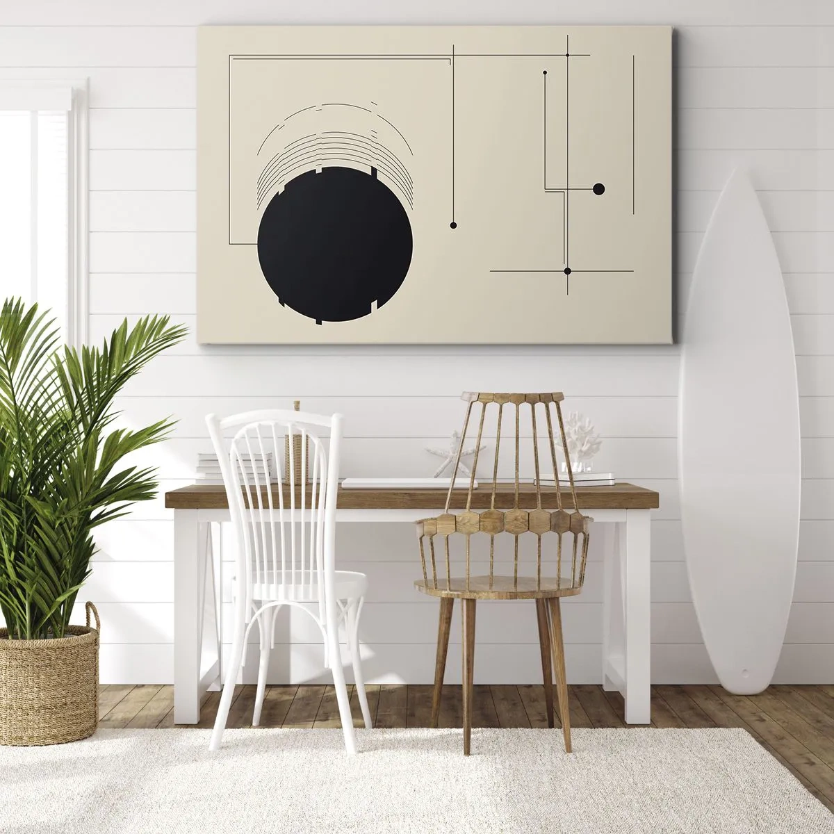 Canvas picture - Springy and Dynamic Composition - 120x80 cm