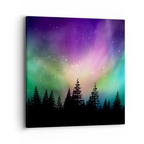 Canvas picture - White Magic - 40x40 cm