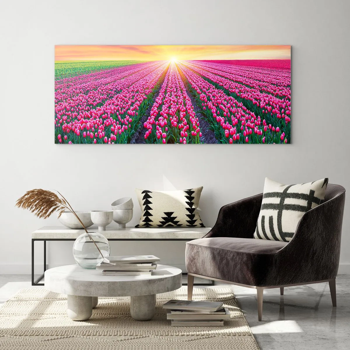 Glass picture - Beauty Farm - 120x50 cm