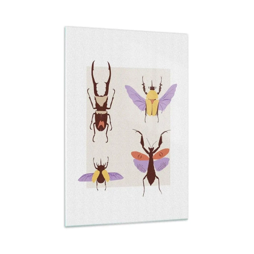 Glass picture - World of Insects - 70x100 cm