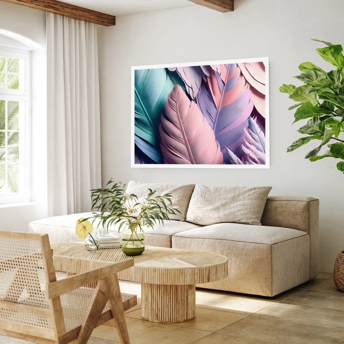 Poster - Birdie Chic - 40x30 cm