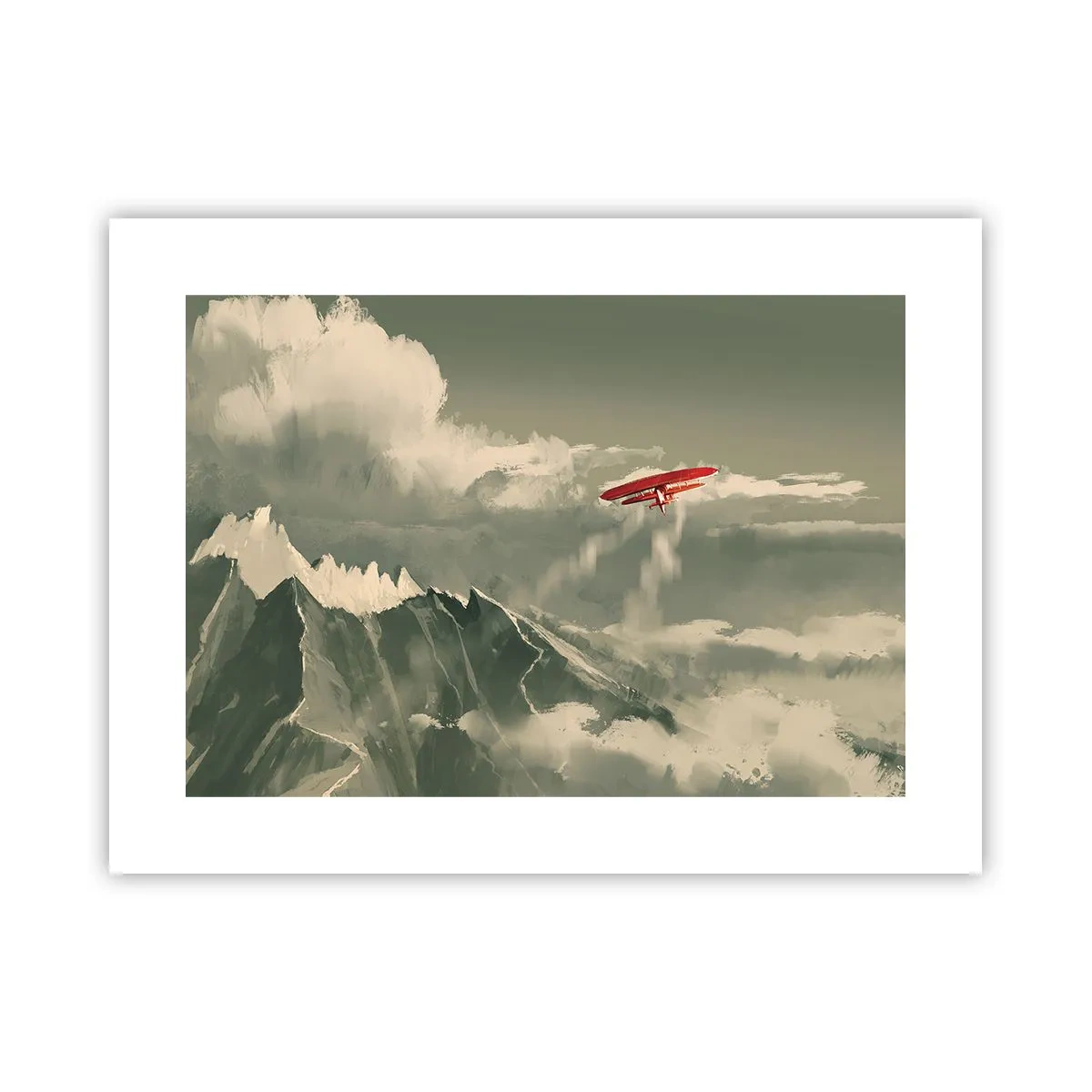 Poster - Fearless Pioneer - 40x30 cm