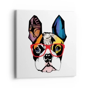 Canvas picture - Intellectual - 30x30 cm