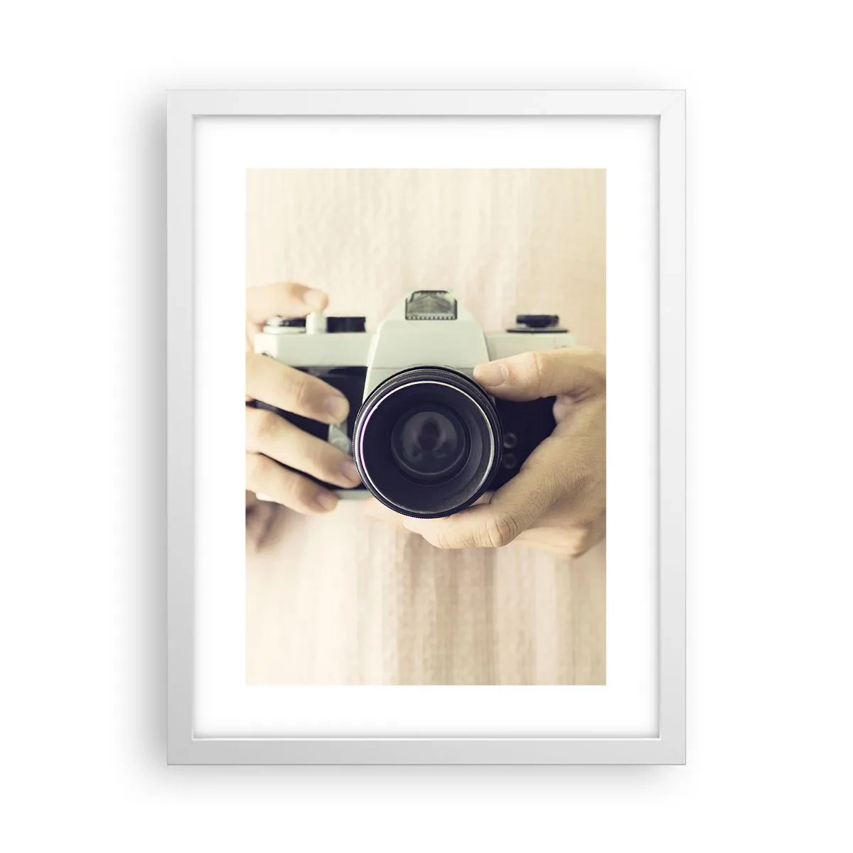 Poster in white frmae - To Know More… - 30x40 cm