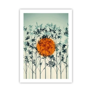 Poster - Japanese Sun - 50x70 cm