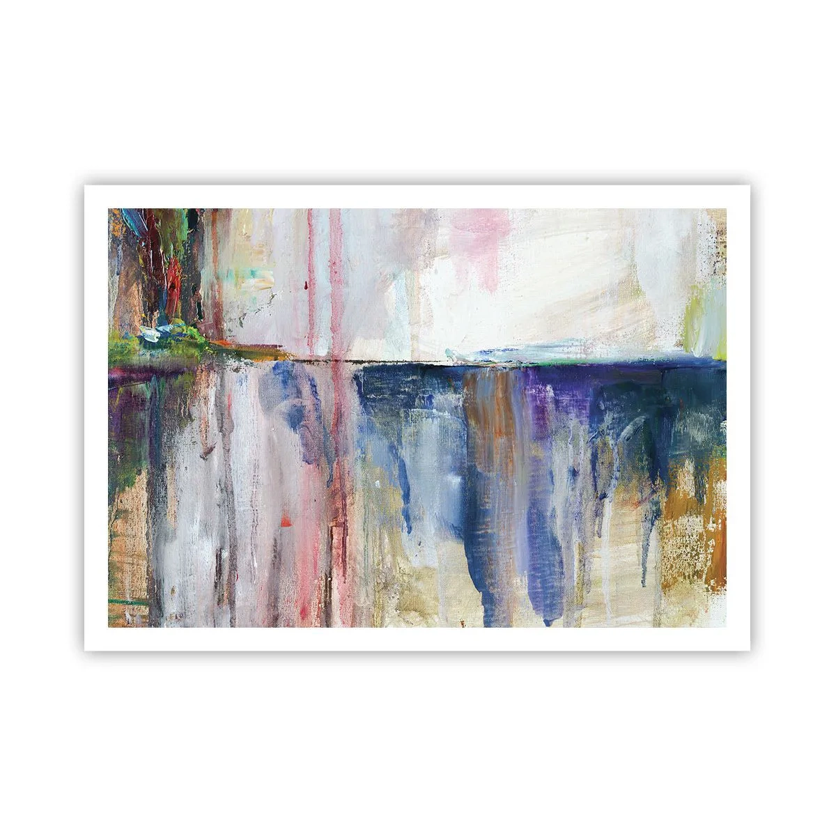 Poster - Colourful Impressions an Associations - 100x70 cm