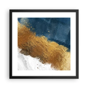 Poster in black frame - Colours of Summer - 40x40 cm