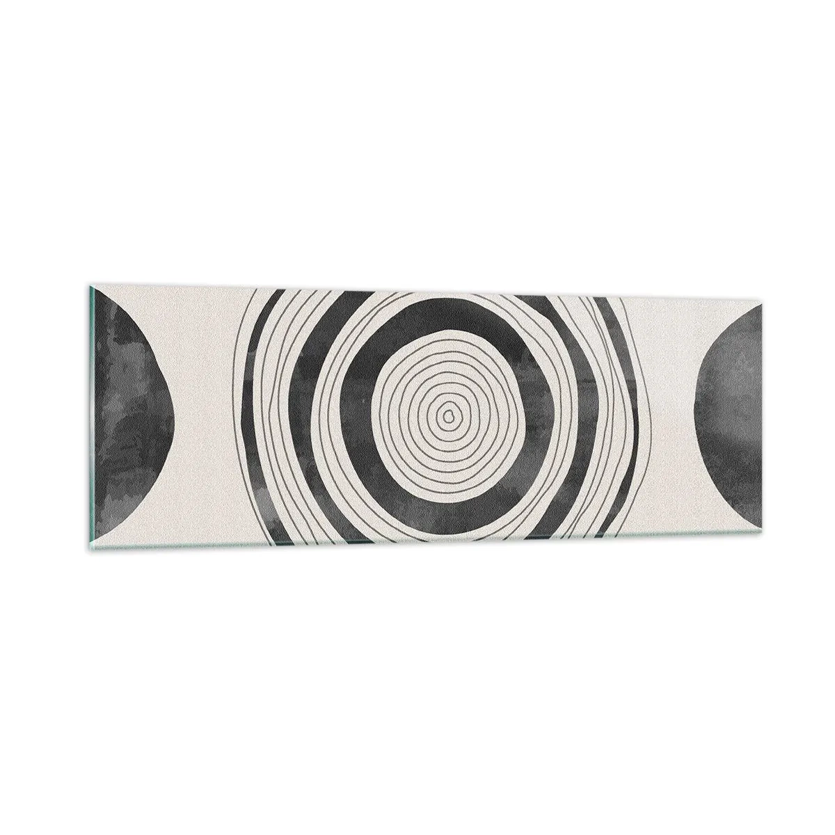 Glass picture - Important What's in Between - 90x30 cm