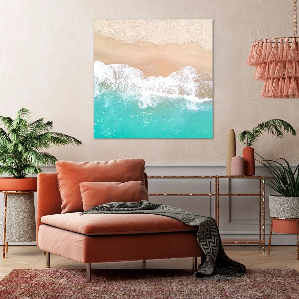 Canvas picture - Touch Full of Caress - 30x30 cm