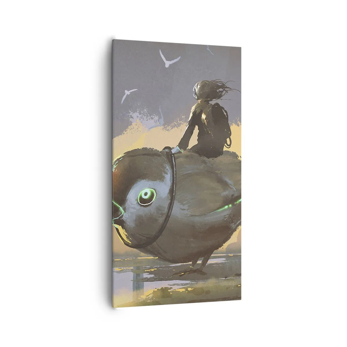 Canvas picture - Stop on a Fantastic Journey - 65x120 cm