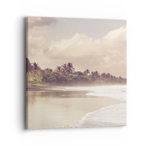 Canvas picture - Caress of the Waves - 40x40 cm