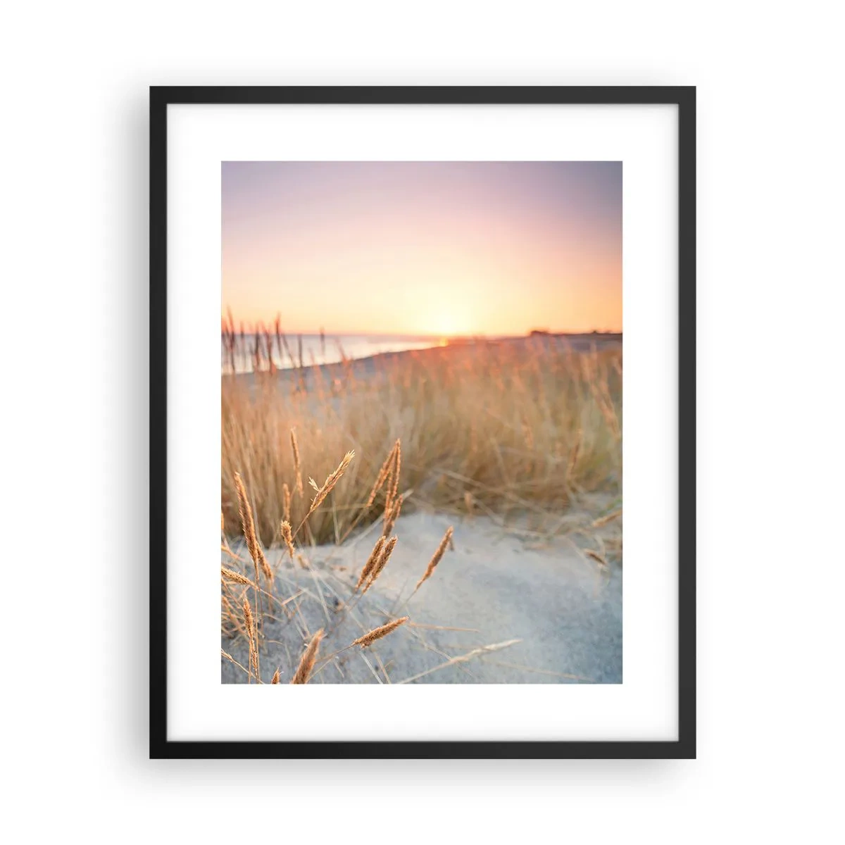 Poster in black frame - Baltic Lullaby - 40x50 cm