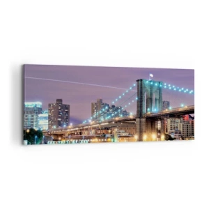 Canvas picture - Brooklyn Bridge for Many Years Now - 120x50 cm
