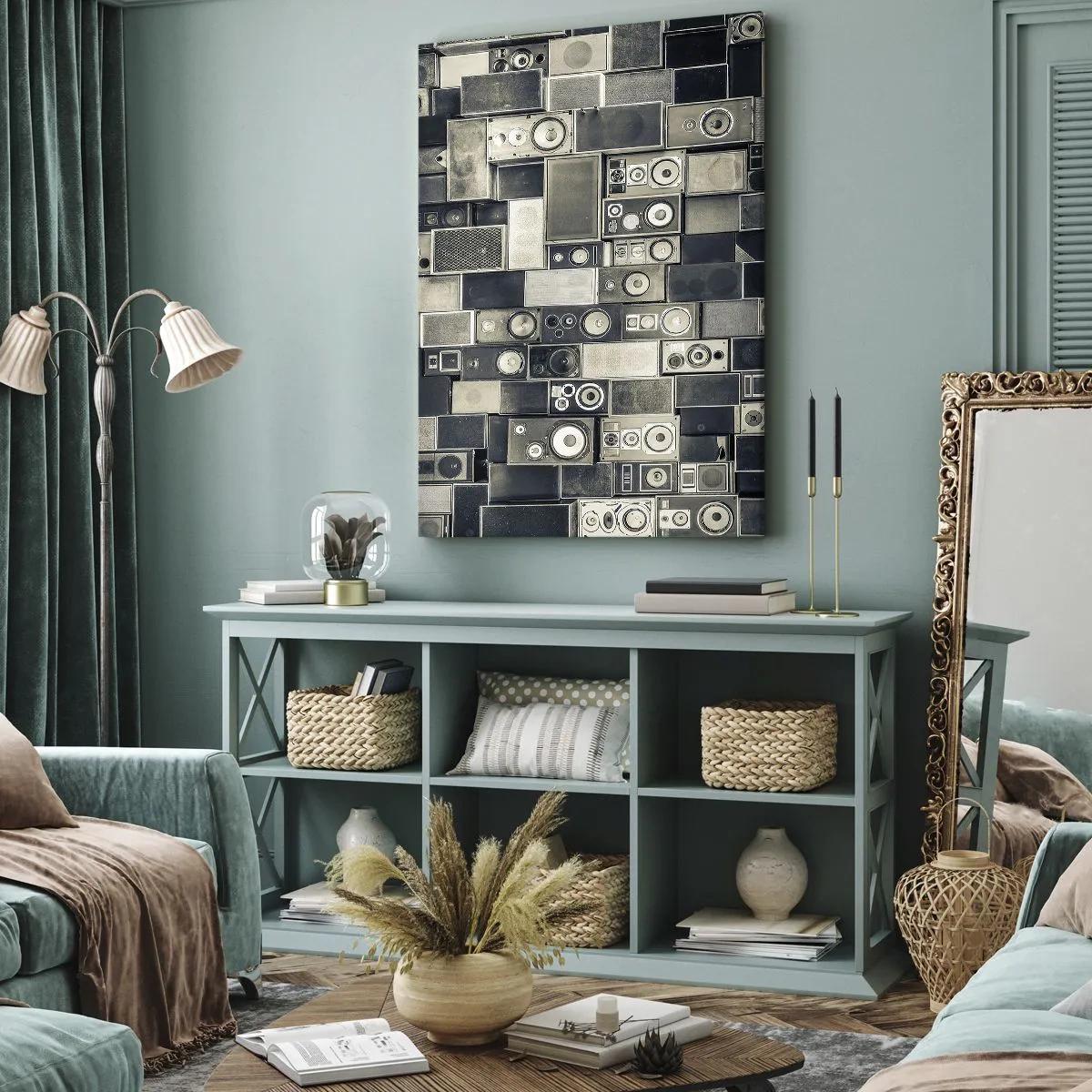 Canvas picture - And Music Is Playing - 50x70 cm