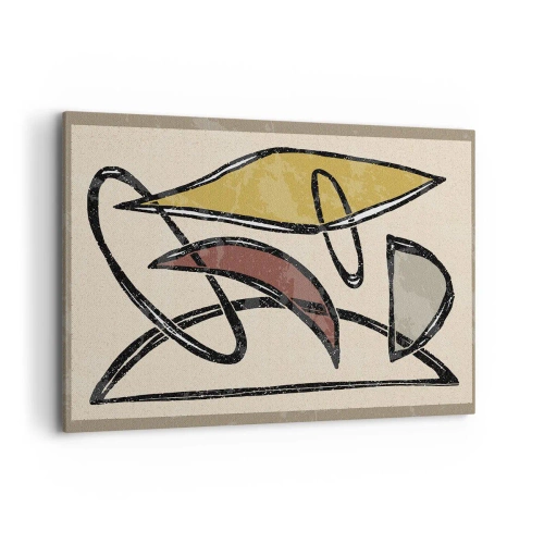 Canvas picture - Verticals and Horizontals - 100x70 cm