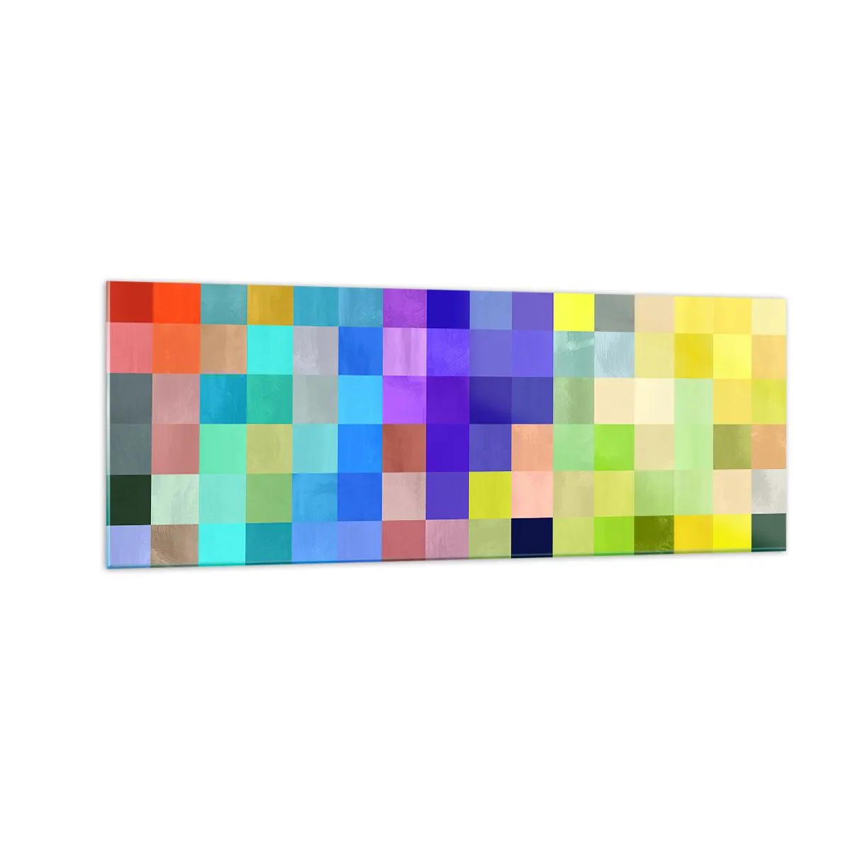 Glass picture - Each Different, All Equal - 140x50 cm