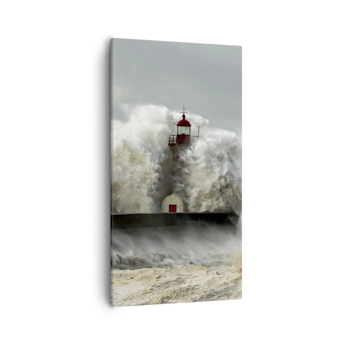 Canvas picture - Rage of the Ocean - 55x100 cm