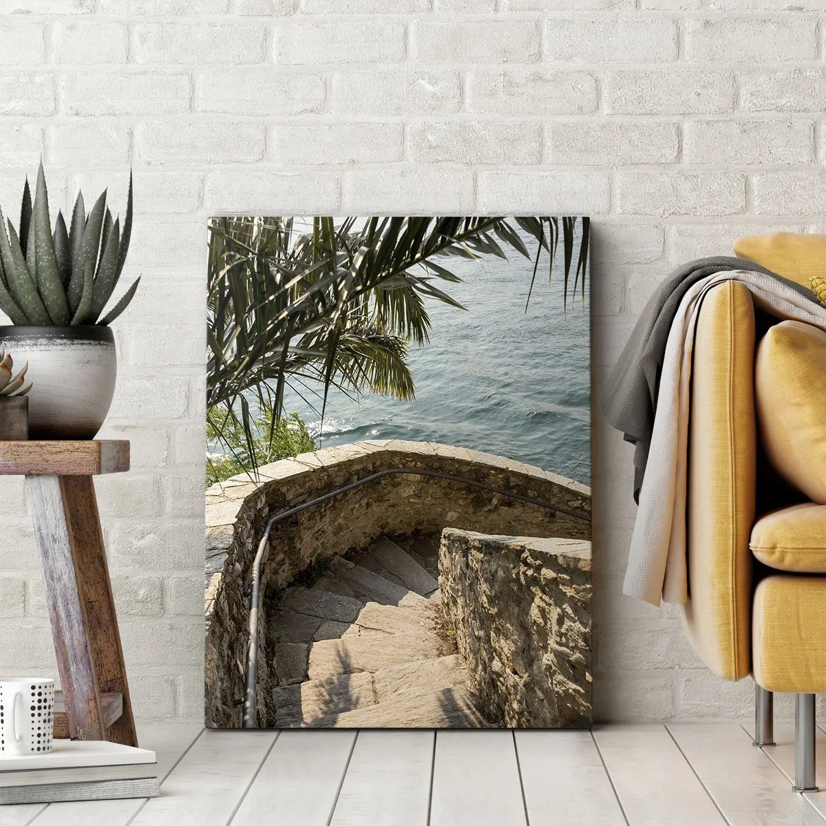 Canvas picture - Under the Italian Sun - 55x100 cm