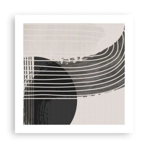 Poster - There and Back - 50x50 cm