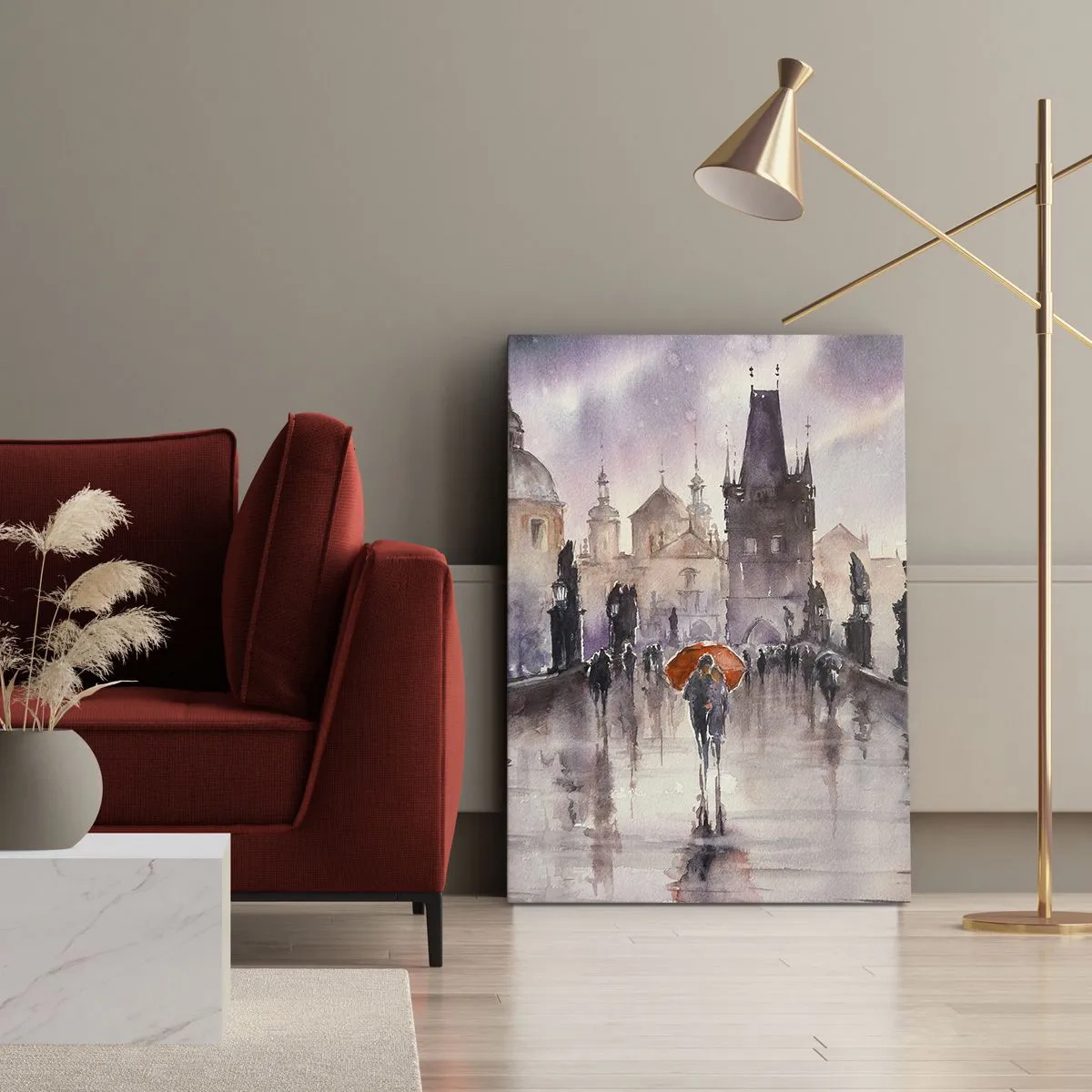 Canvas picture - Peaople Don't Change - 50x70 cm