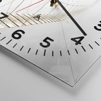 Clock face with numbers