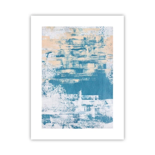 Poster - Through an Icicle - 30x40 cm