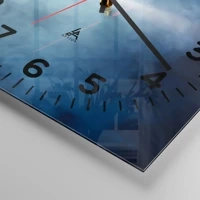 Clock face with numbers