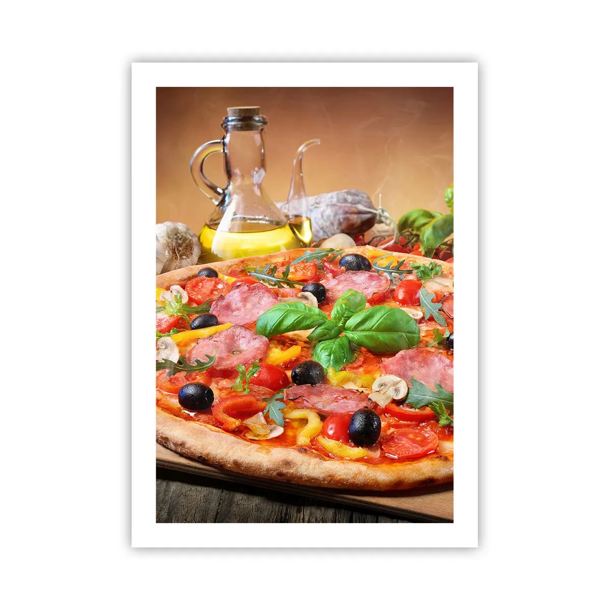 Poster - With a Real Italian Flavouring - 50x70 cm