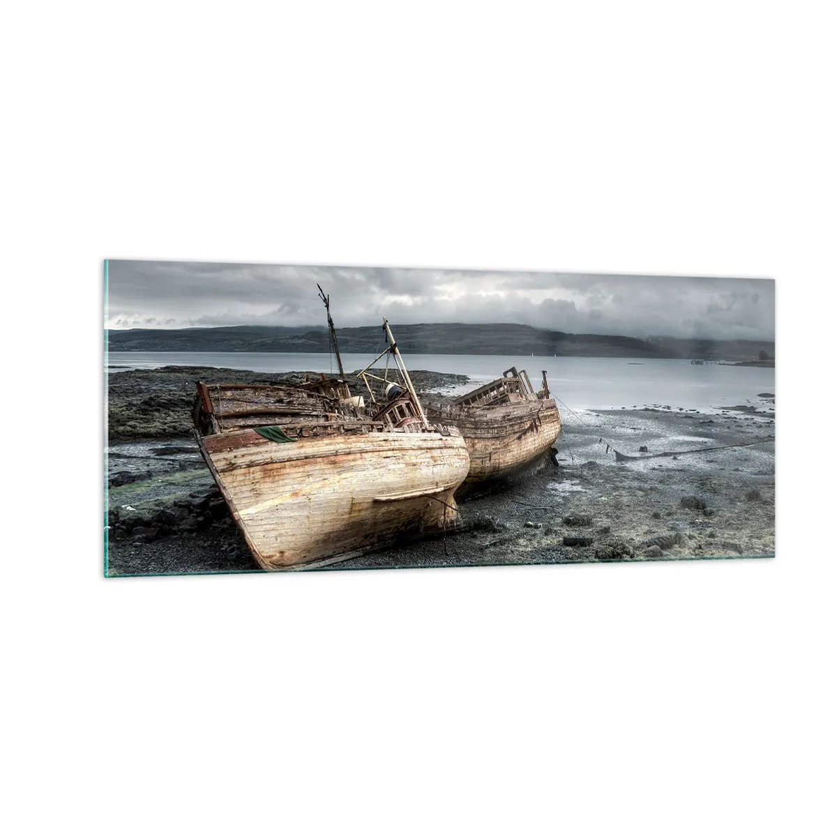 Glass picture - As a Memory of Times Well Spent - 100x40 cm