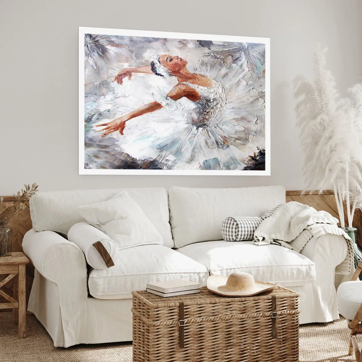 Poster - Delicate and Light As a Tulle - 70x50 cm