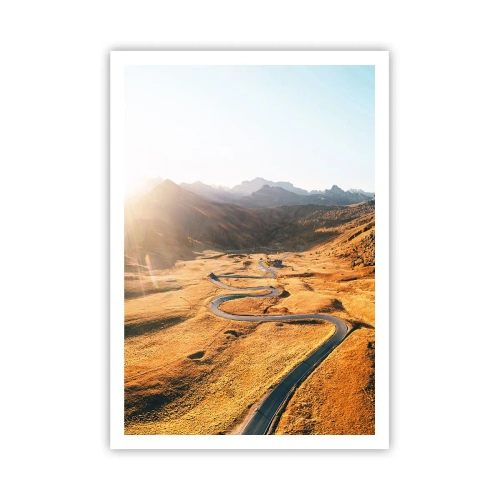 Poster - In a Golden Valley - 70x100 cm