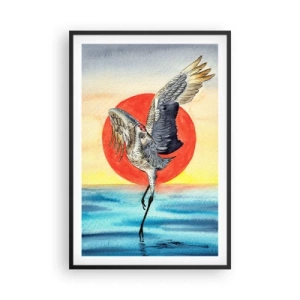 Poster in black frame - Time to Go Back - 61x91 cm