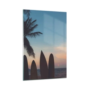 Glass picture - Tomorrow Will Be Fun Too - 80x120 cm