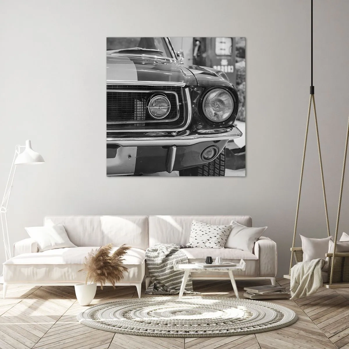 Canvas picture - Rough Ride - 50x50 cm