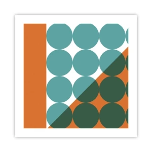 Poster - Upwards and Diagonally - 50x50 cm