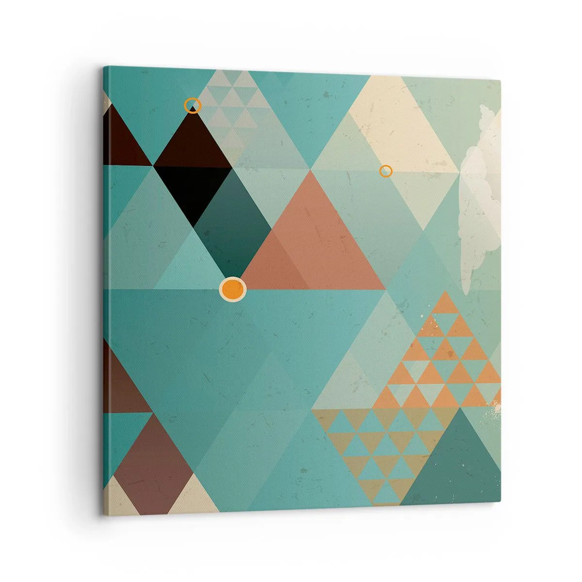 Canvas picture - Unity in Multitude, Multitude of Unity - 60x60 cm